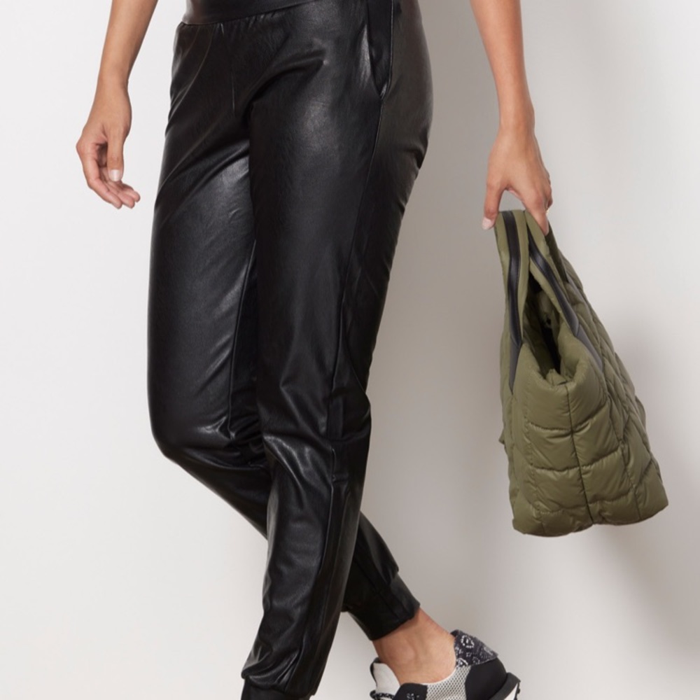 NWT commando faux leather joggers - Picture 4 of 6